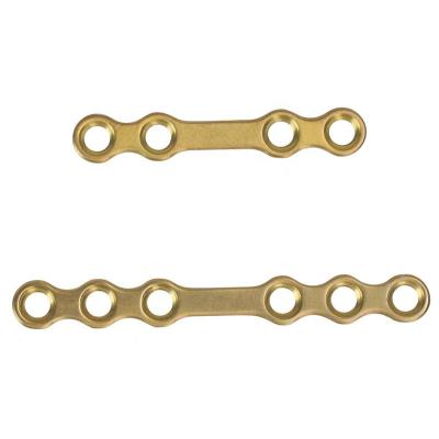 China Maxillofacial Surgery CE & ISO Marked Surgery 2.0mm (1.4mm Thickness) Medical Maxillofacial Straight Bridge Locking Plate Orthopedic Surgical Implants for sale