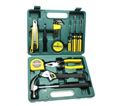 China Hot Sales Home Household Car Maintain Repair Kits Portable Multifunctional 16pc Tool Kit 27*21.5*6cm for sale