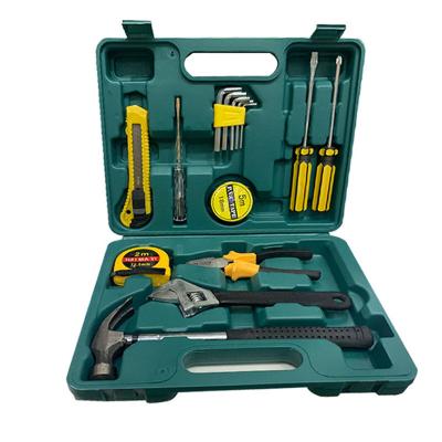 China Wholesale 16pc Tool Kits Household Car Auto Machine Maintain Repair Tool Kit With Plastic Carry Box 27*21.5*6cm for sale