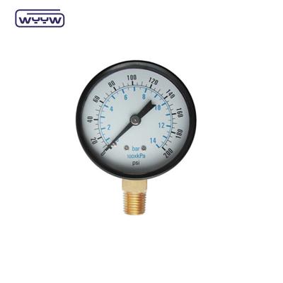 China painel manômetro de pressão tipo flange de 100 mm kg/cm2 à venda