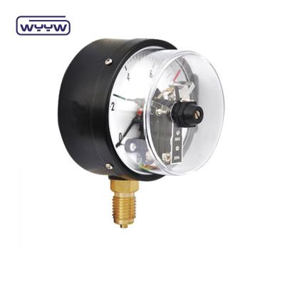 China 60mm Black Steel Air Standard Electric Contact Pressure Gauge for sale