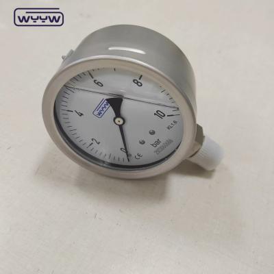 China Industriële drukmeter met vloeistof met een druk van ±1,6% van de volledige schaal Te koop