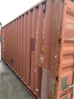China 20GP que resiste a Marine Containers For Storage usada acero en venta