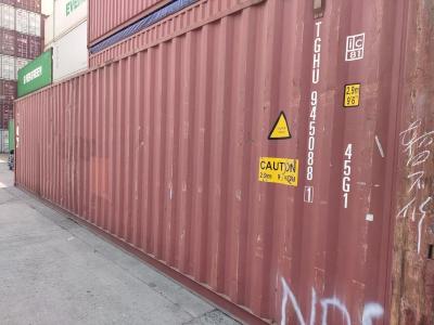 China El acero de 40HC Corten utilizó los contenedores para el infante de marina en venta