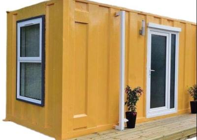 China Luxus-20FT Fertigversandverpackungs-Häuser mit Badezimmer zwei zu verkaufen