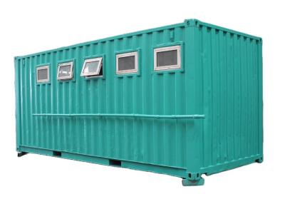 Китай Контейнер для перевозок туалета 20 Ft стальной расширяемый продается