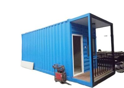 China Contenedores de almacenamiento de acero de Ministerio del Interior de la casa prefabricada los 40ft en venta
