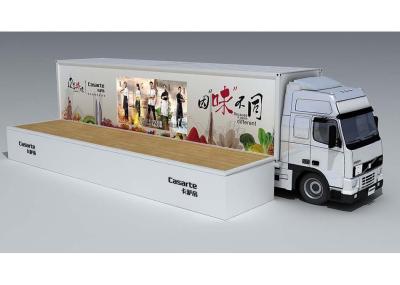 China Casa prefabricada extensible móvil del envase del paquete plano de los 40Ft en venta