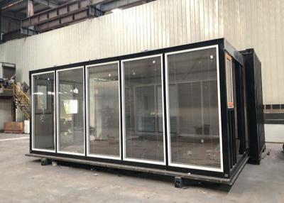 China Schwarzes Shell Composite Floor Expandable Shipping-Behälter-Haus zu verkaufen
