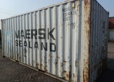 Chine 20GP a utilisé le conteneur de marchandises sèches de stockage et de transport à vendre
