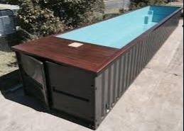 China 20GP bettete Swimmingpool-Versandverpackung 14.77m2 ein zu verkaufen