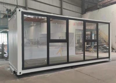 China El lote galvanizado del marco prefabricó el envase los 20ft de la oficina en venta