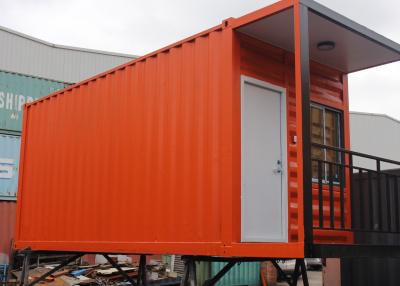 China Orange 20GP knallen oben Behälter-Bürocontainer-Haus 15m2 zu verkaufen