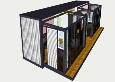Китай 62m2 40HC доработало тары для хранения контейнера для перевозок большие Itinerant Prefab продается