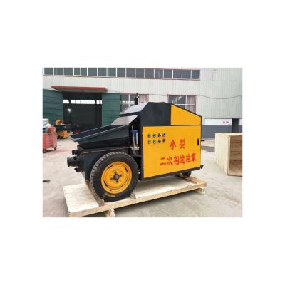 China Good quality mobile concrete pump working efficiency concrete pump newest high efficiency small design for sale for sale