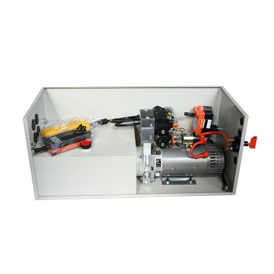 China Customized 12v 24v DC wireless remote control electric hydraulic power pack for 1.7L electric forklift for sale