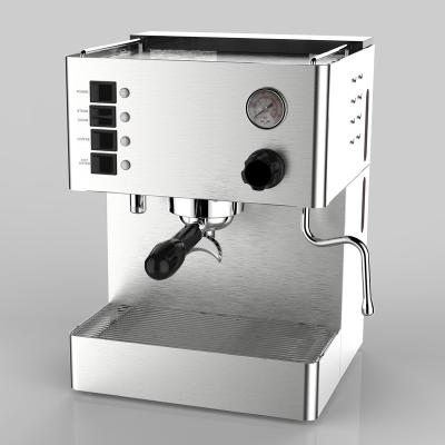Κίνα Πολυ λέβητας 15bar μηχανών καφέ Espresso αντλιών ULKA με το μανόμετρο προς πώληση