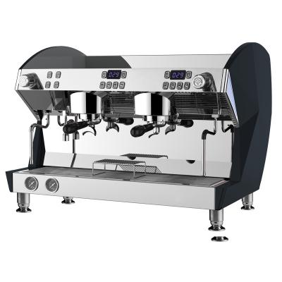 Chine café de la chaudière 12L machine semi automatique de café d'expresso de 2 groupes à vendre