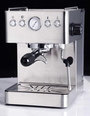 Κίνα Ιταλική μηχανή Espresso Cappuccino Latte 1.7L οικιακού καφέ αντλιών 220V προς πώληση
