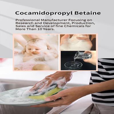 Κίνα CAB Cocamidopropyl Betaine CAS 61789-40-0 για πάχυνση και αφρισμό απορρυπαντικού CAB 35 προς πώληση