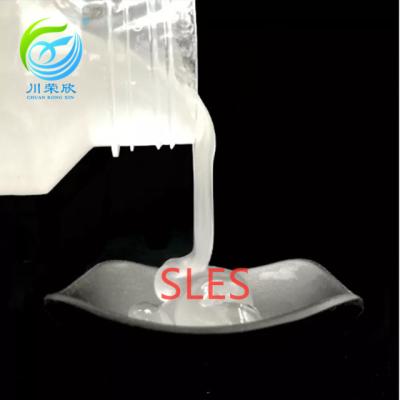 China Natrium Lauryl Ether Sulfate Sles 70% Natrium-Lauryl Polyoxyethylene Ether Sulfates 68585-34-2 70% zu verkaufen
