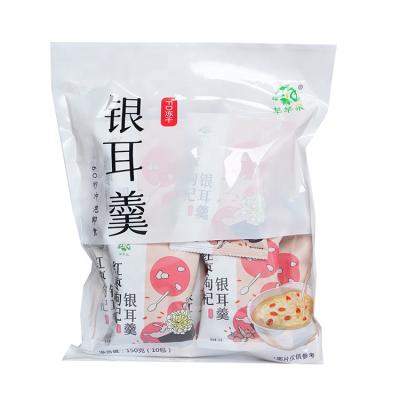 China Brew with hot water and wait for 1 minute 15g*10 fast food breakfast freeze-dried tremella soup wholesale healthy food best material instant white fungus soup for sale