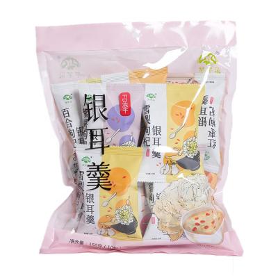 China Brew with hot water and wait for 1 minute 15g*10 fast food breakfast freeze-dried tremella soup wholesale healthy food Mix and match flavors instant white fungus soup for sale