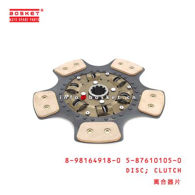 Chine 8-98164918-0 5-87610105-0 saisissent le disque 8981649180 5876101050 pour ISUZU NPR 4HE1-TC à vendre