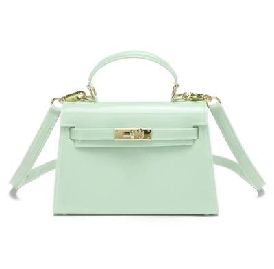 China 2022 Wholesale Fashion Clear Transparent PVC Popular Bag PVC Floating Bag Women Waterproof Handbags for sale