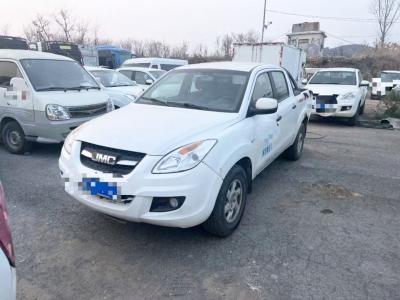 China Used Oil Trucks Double Seating 4 Doors Oil Engine 4×2 Drive Mode Manual Transmission JMC Pickup for sale
