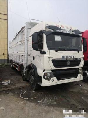 Cina Tipo 420hp LHD di griglia del magazzino usato carico dell'autocarro con cassone ribaltabile di Howo 6*2 in vendita