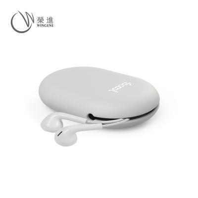 China Eco-friendly Silicone Earphone Carrying Case Cable Earphone Storage Earphone Case for sale