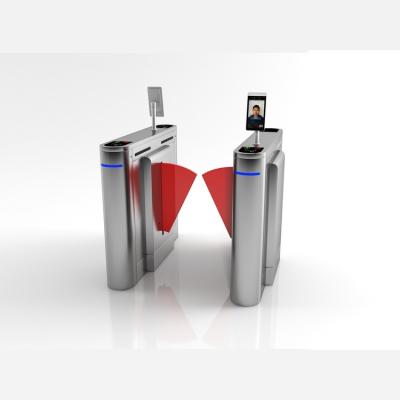 China Security Access Control Management China Hot Selling Product High Speed Smart Face Recognition Flap Barrier Gate Manufacturer For Office Company for sale
