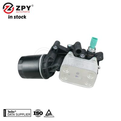 China ZPY Nieuwe hoogwaardige motor olie koeler filter behuizing voor Skoda 04B 115 389B Te koop