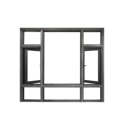 China Swing Save Cost Saving Aluminum Bar Aliminum Profile Left And Right Folding Windows for sale