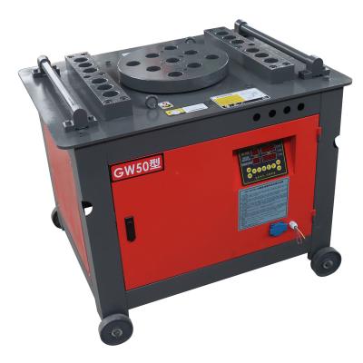 China GW50 Steel Bar CNC Rebar Bending Machine Stirrup Bender Automatic Steel Bar Stirrup Bending Machine for sale