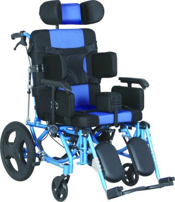 China 45Â ° adjustable seat and 0Â ° - 165Â ° high quality customized adjustable backrest color light weight manual wheelchairs for sale for elderly people with extended backrest for sale