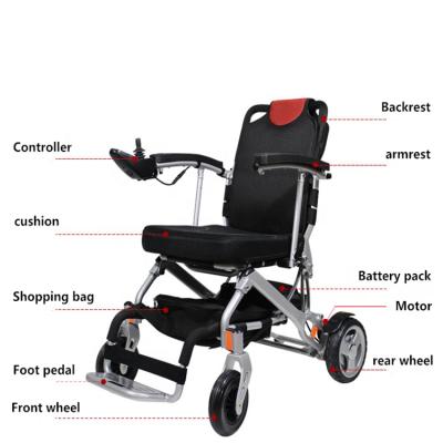 China High Quality Body Health Care Electric Wheelchair Rehabilitation Therapy Supplies 2020 Electric Wheelchair Folding Light Weight for sale