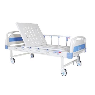 China Contemporary High Quality Medical Equipment Adjustable Hospital Nursing Bed Manual Cheap Price for sale