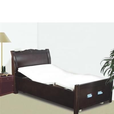 China Hot sale metal medical equipment contemporary wooden manual bed home care cheap price hospital bed for home for sale