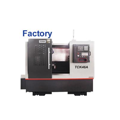 China Factory High Precision CNC Center Bed CNC Turning Slant Lathe for sale