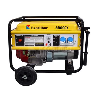 China 2021 Original Manufacturer Open Frame 6.5KW Gasoline Portable Generator Set For Sale S7500CX S7500CX for sale