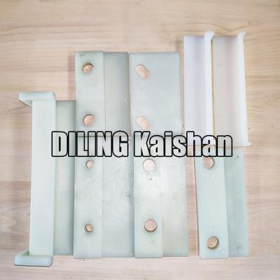China Construction works Kaishan DTH drill rig spare parts nylon anti-friction plate, nylon anti-friction plate for mine drill rig and water drill rig. for sale