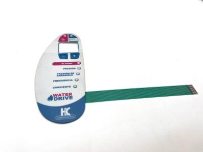 China 240 gm Trip Force 3 Contact Domes Backlit Switch Panel Met ROHS-compliant Te koop