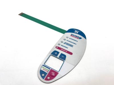 China Silver Conductive Circuit Membrane Keyboard Suppliers For Ocean Monitor for sale