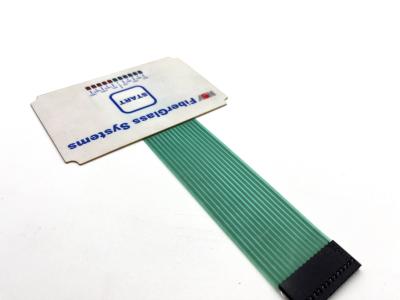 China Kleine LED-lamp tastbare schakelaar toetsenbord met schraap coating polycarbonaat Te koop