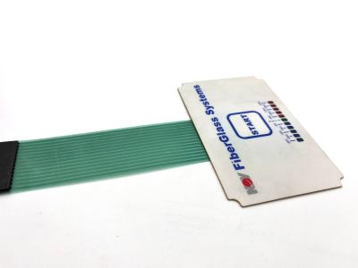 China 3M Rear Adhesive Membrane Touch Switch With Gradient Printing for sale