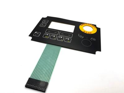 China Elektronisch achteruitgelicht membraantoetsenbord met hoge prestaties Te koop