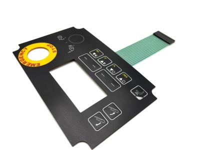 中国 スクリーンプリント メムランスイッチ 供給 銀電導回路 2.54MM ピッチ 販売のため