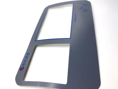 China Printed Polyester Digital Custom Control Panel Matte Self Adhesive Nameplate for sale